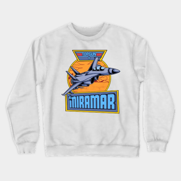 Top Gun Miramar - Weapons School Crewneck Sweatshirt by notajellyfan